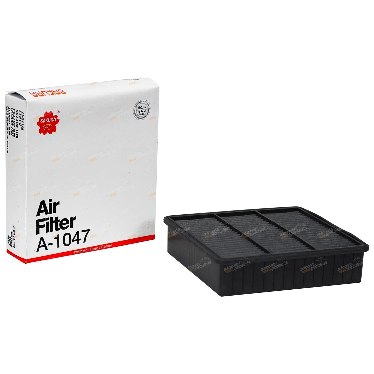 Air Filter Cleaner 4G93 1.8L for Mitsubishi Pajero Io (1999-2001)