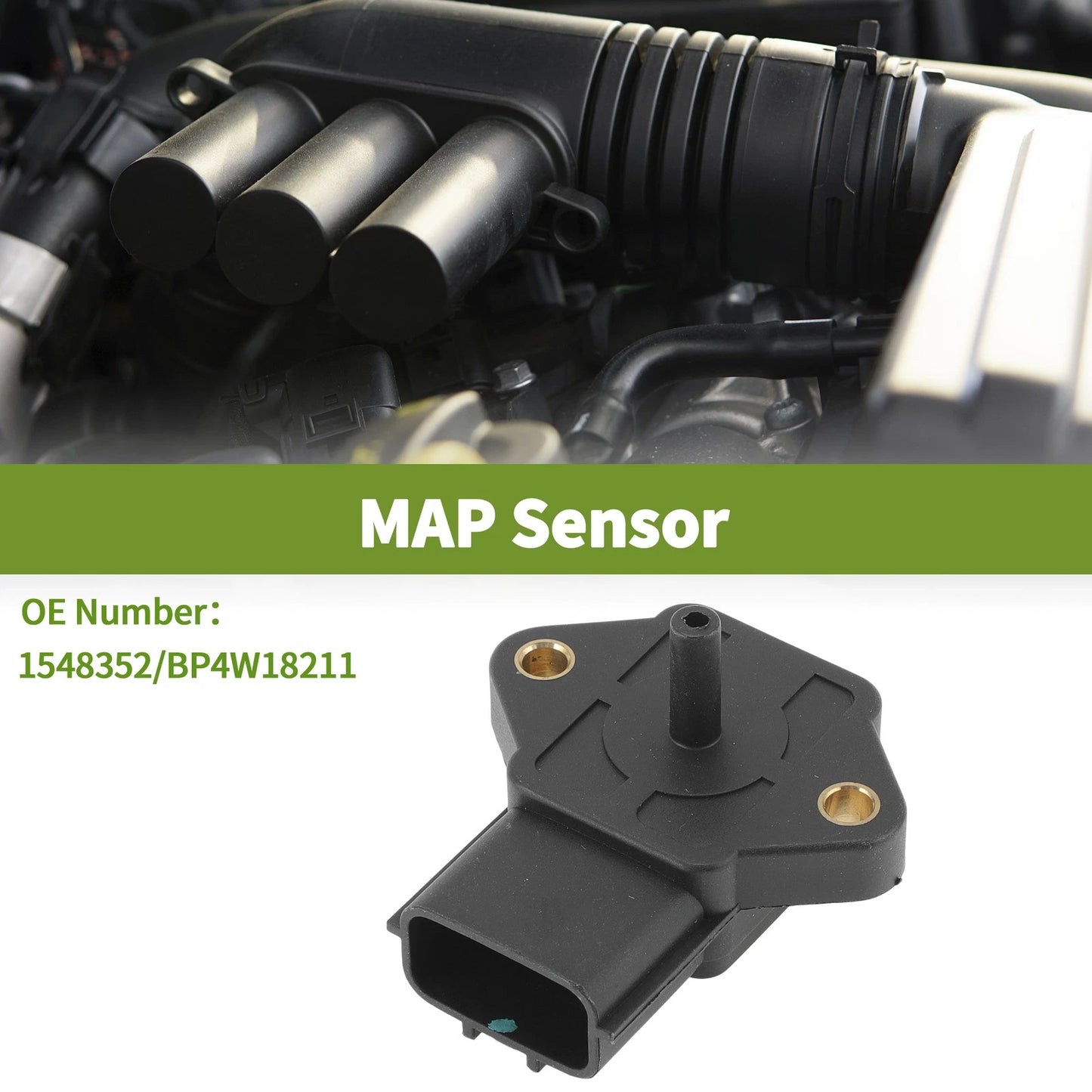 Manifold Absolute Pressure Sensor for Mazda Miata (1999–2005) No.1548352/BP4W18211