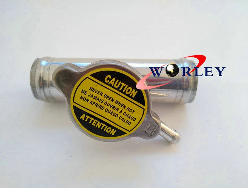 Aluminum In-Line Radiator Hose Connector for Universal Vehicles