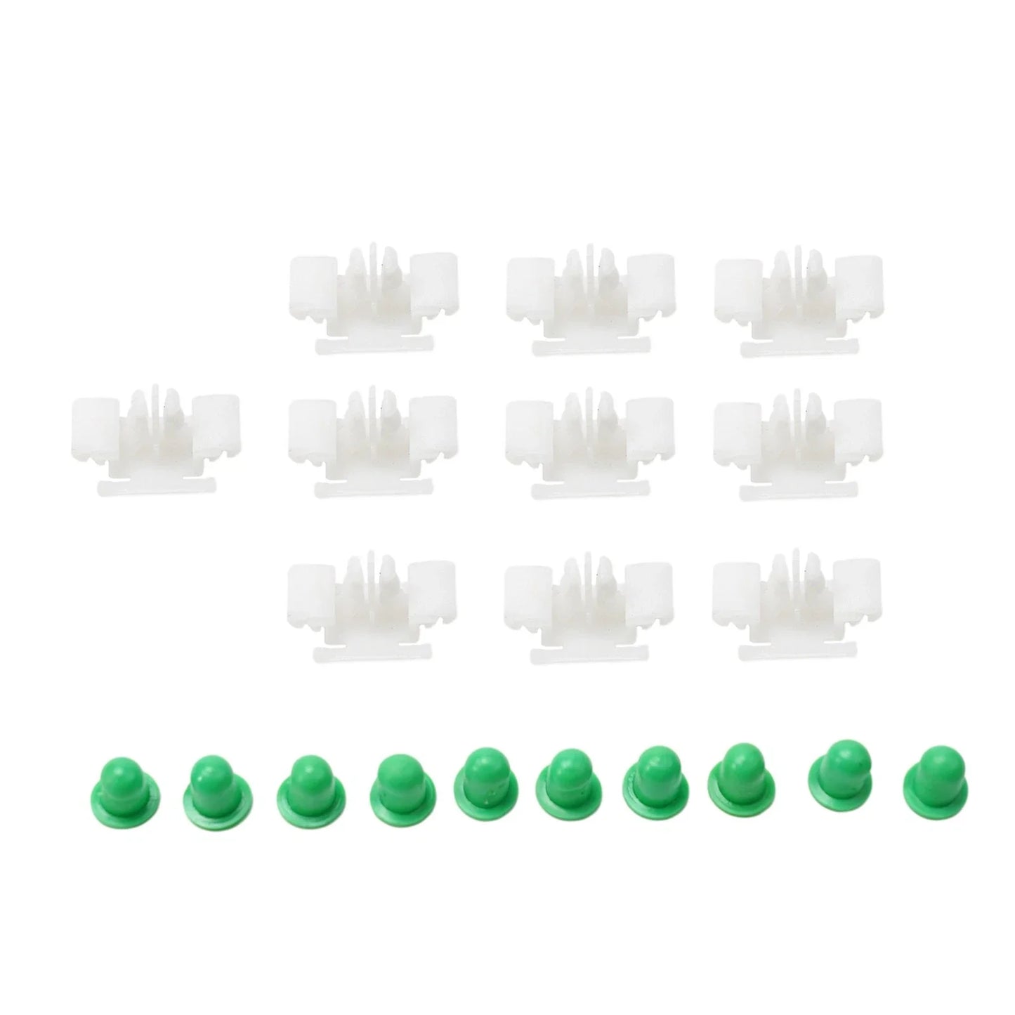 Plastic Clips Side Moulding White Bumpstrip Door