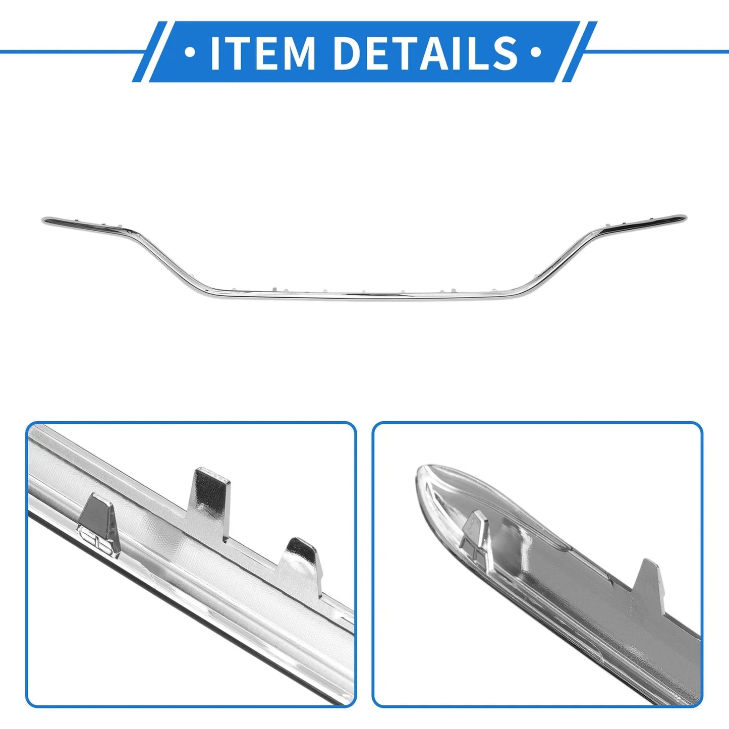 Rear Lower Center Bumper Grille Trim for Mercedes-Benz W205 (2019-2021)