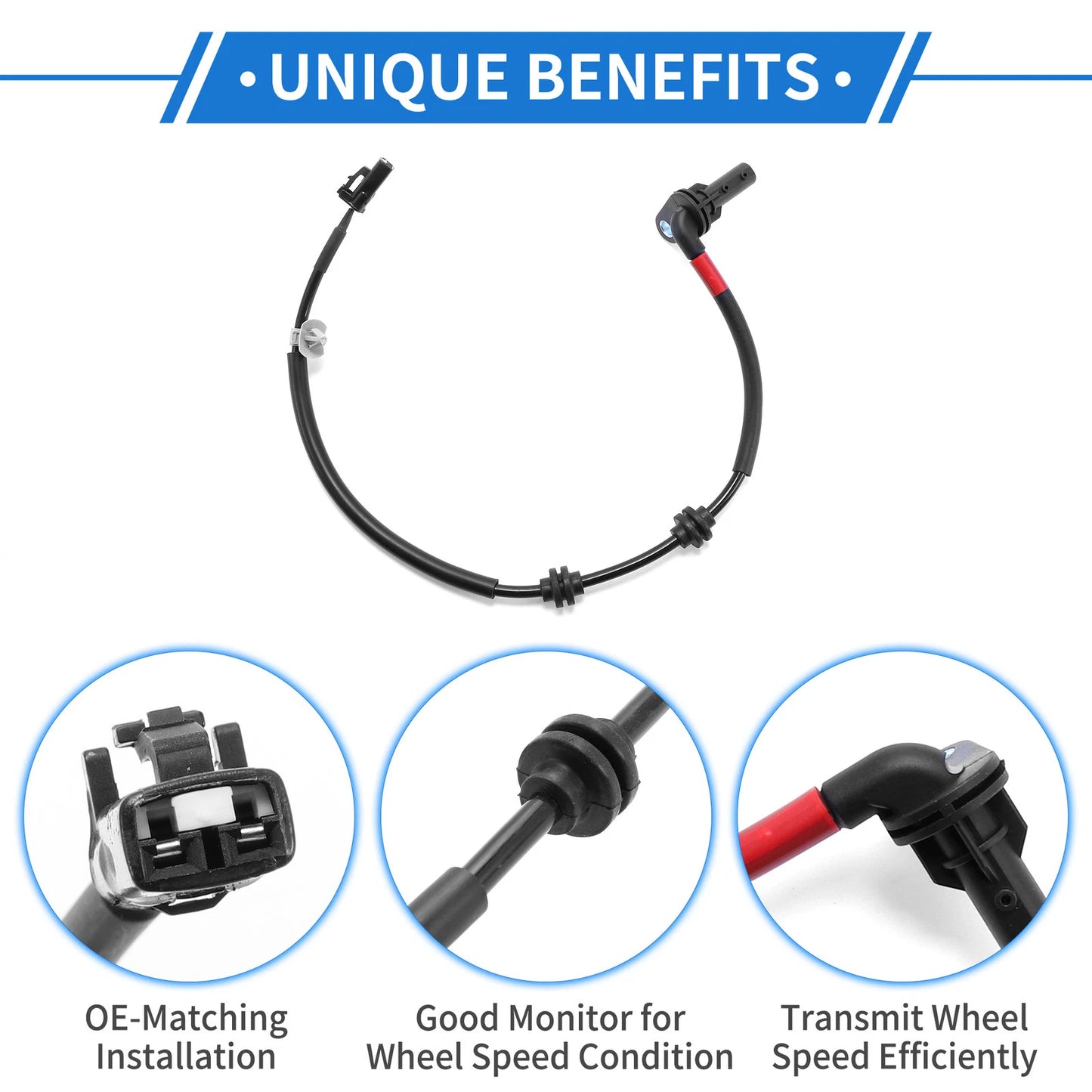 ABS Wheel Speed Sensor for Hyundai Equus (2011–2016) No. 599303T000/AB1278/25A5039
