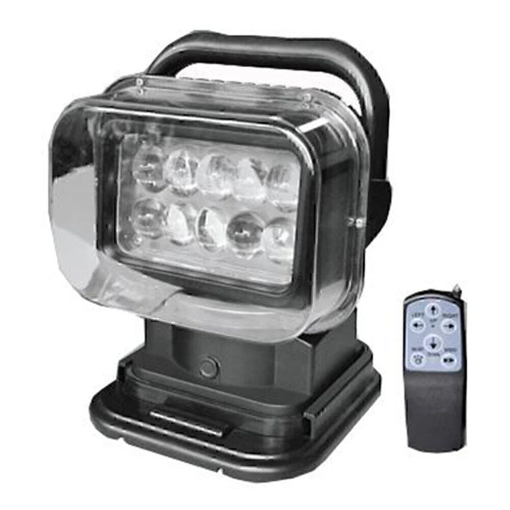 50W 360�� LED Remote Control Search Light for Camping, Magnetic Base