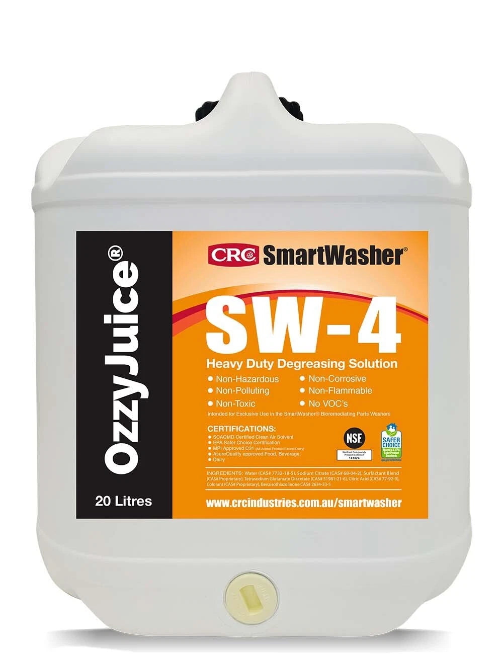 Ozzy Juice for Smartwasher Solutions (20L)