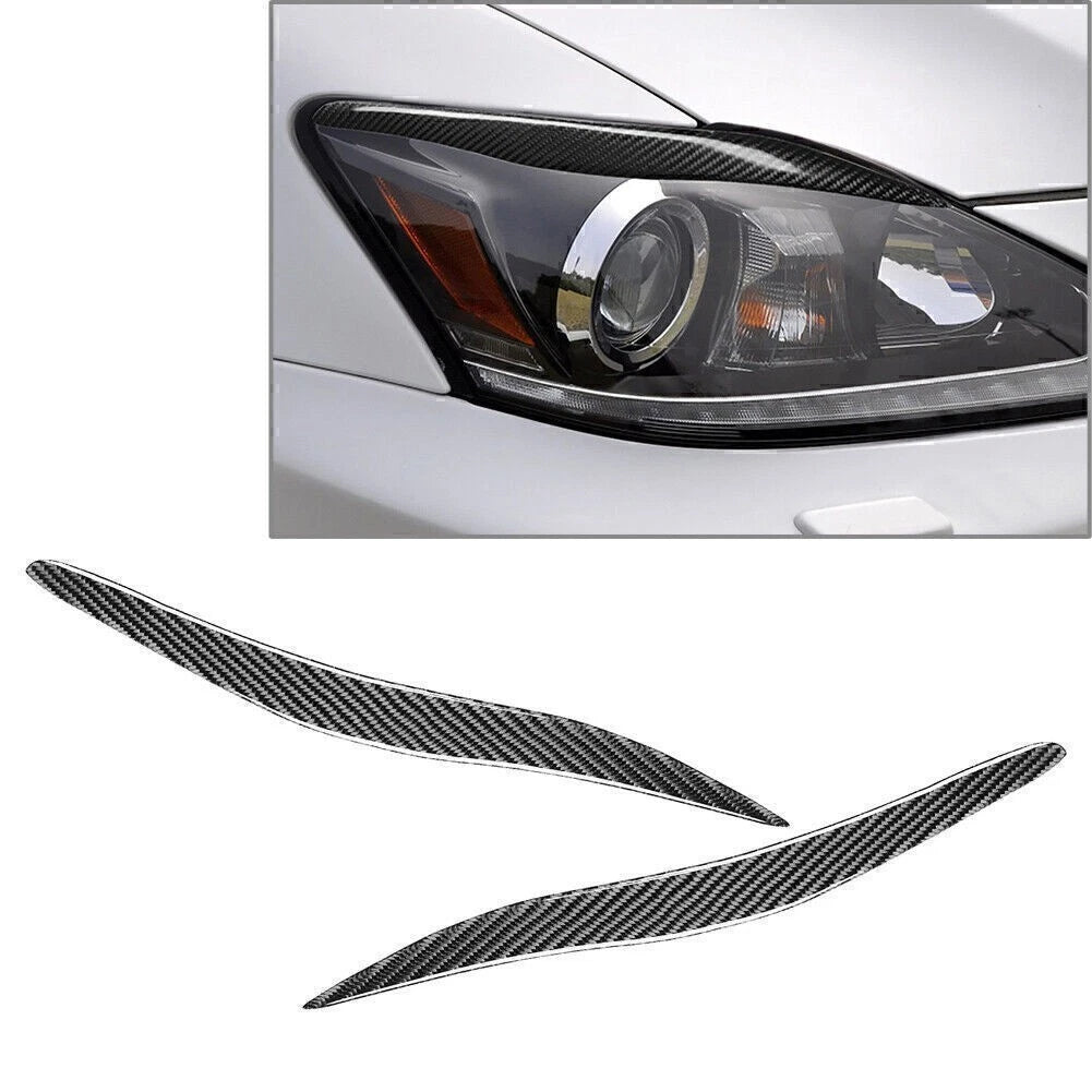 Set of 4 Carbon Fiber Steering Wheel Cover Trim for Lexus IS250 NX200 200t 300h
