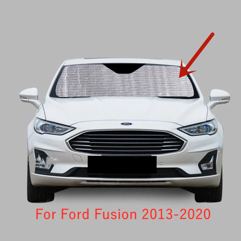 Sunshade Front Windshield Window UV Block Privacy for Ford Fusion (2013–2020)