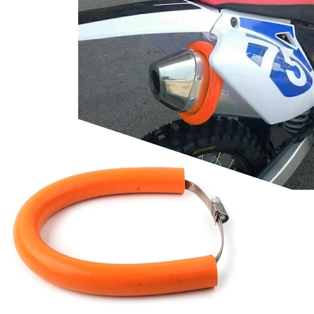 Exhaust Pipe Heat Shield Crash Protector for Dirt Bike (Universal)
