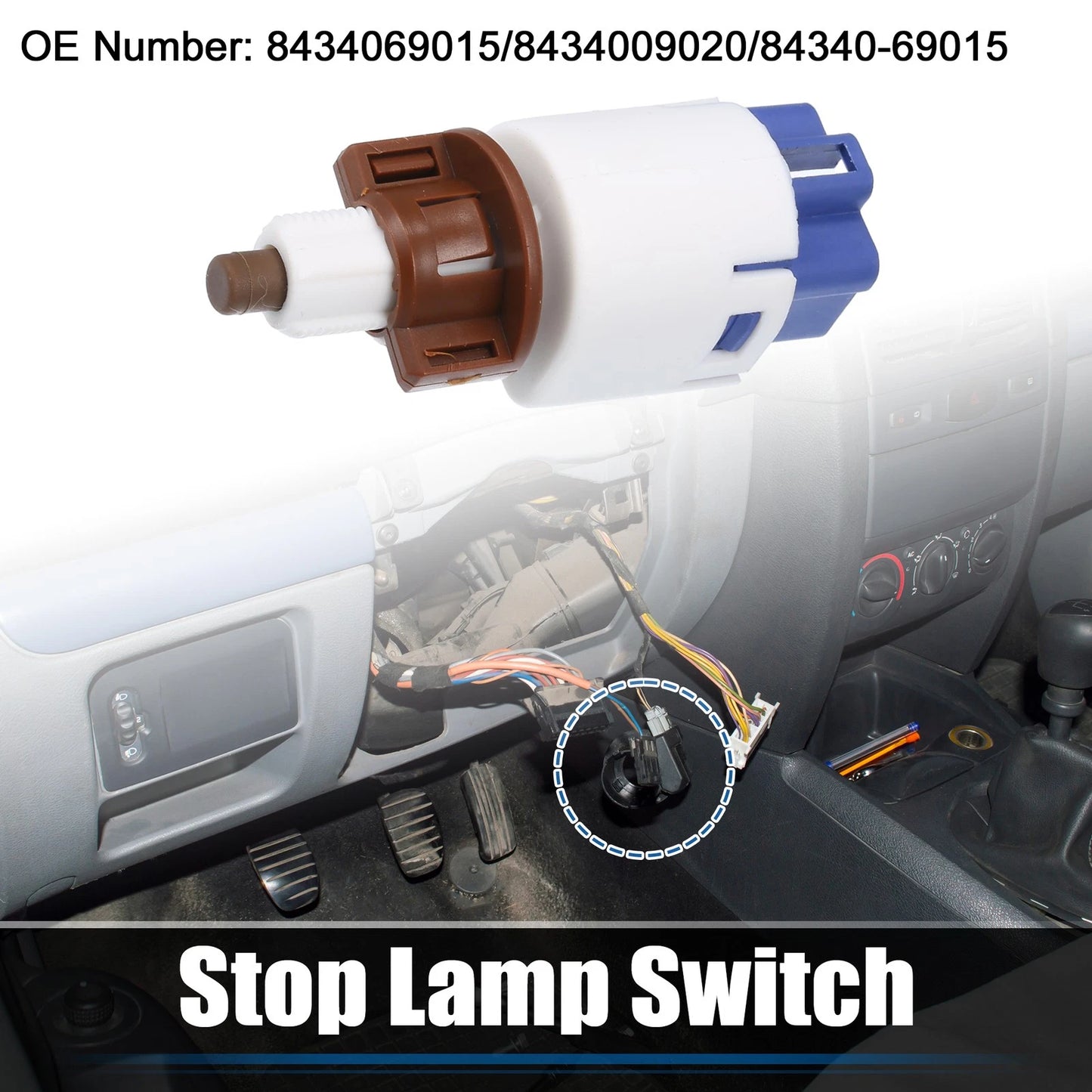 Brake Light Switch for Toyota 4Runner (2003–2013) No. 84340-69015/84340-09010
