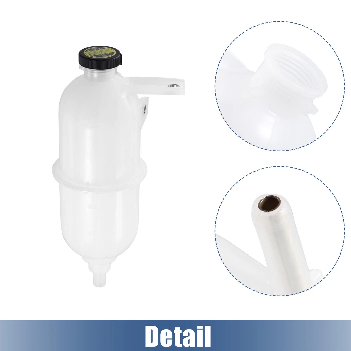 Coolant Radiator Reservoir Tank 16470-0L010 with Cap for Toyota Hilux (2005–2015)
