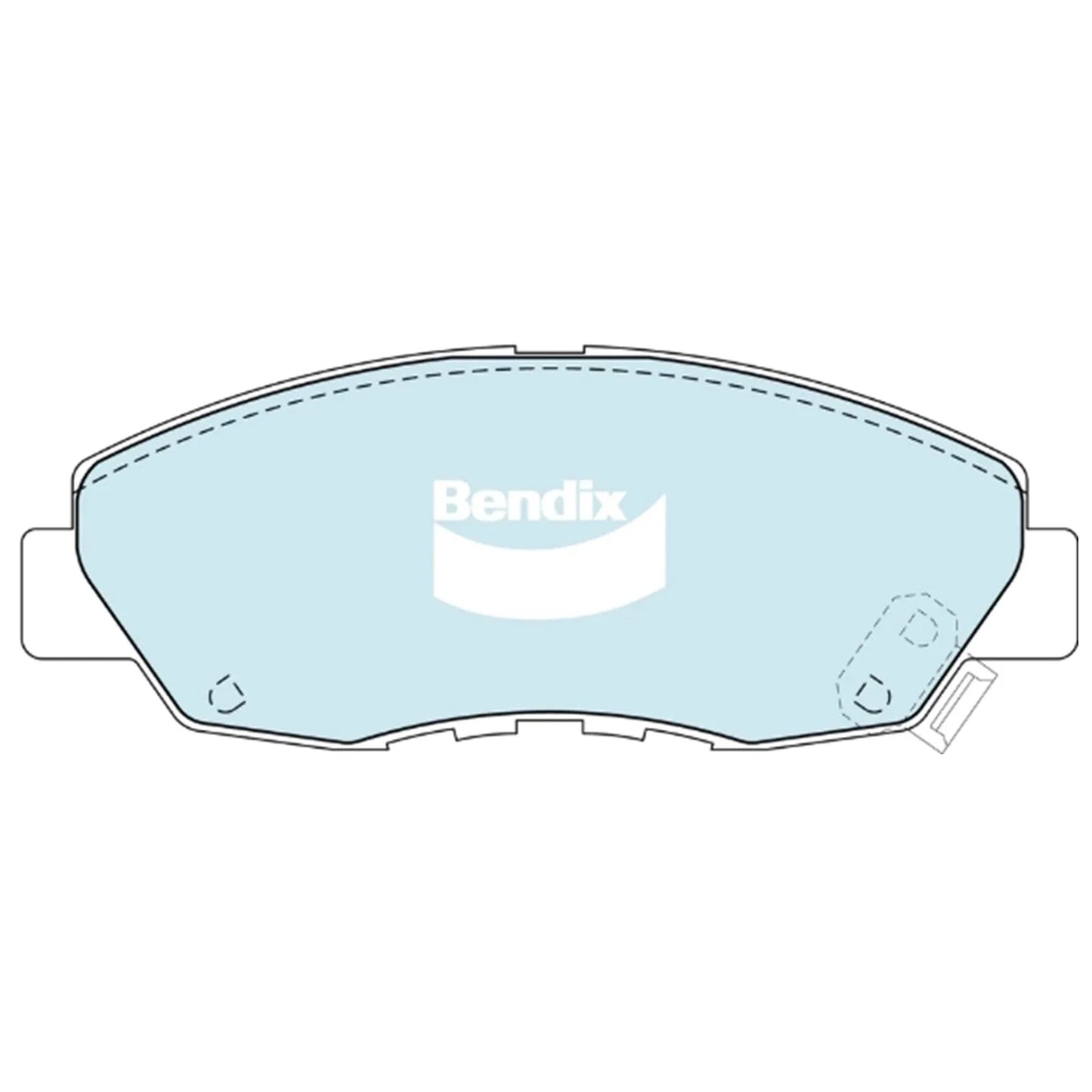 Front Disc Brake Pad Set 2.0L for Honda CR-V (1997-2001) GCT
