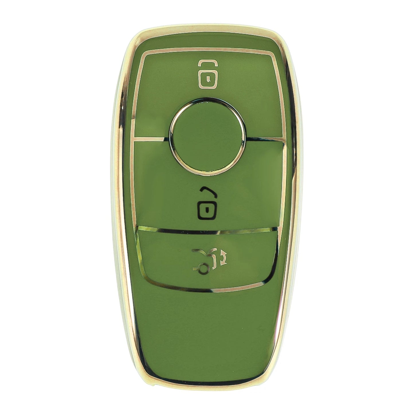 TPU Car Key Case for Mercedes Benz E Class (3 Buttons)