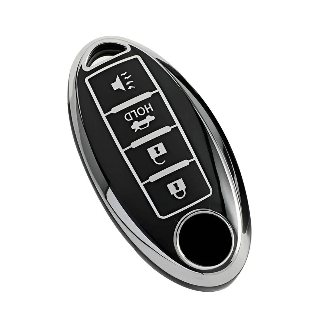 TPU 4 Button Key Cover Case for Nissan Rogue, Sentra, Juke, Leaf, Micra