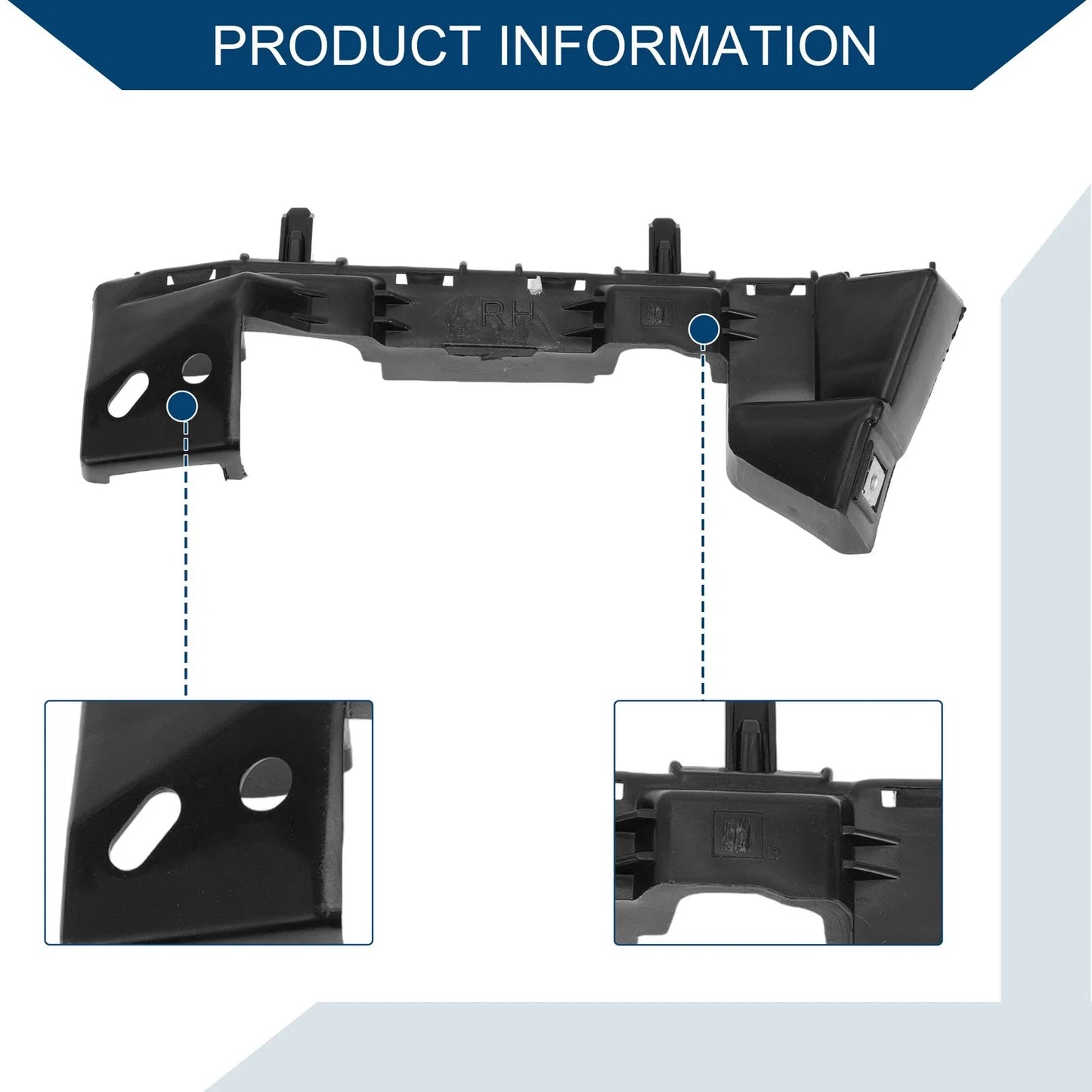 Right Front Bumper Support Bracket for Chevrolet Cruze Sedan (2011-2016)