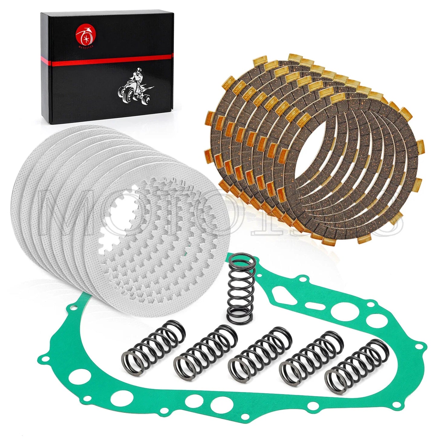 Clutch Kit Disks Springs Gasket for Suzuki LT-Z400 LTZ400 LTZ 400 Z400 (2005–2008)