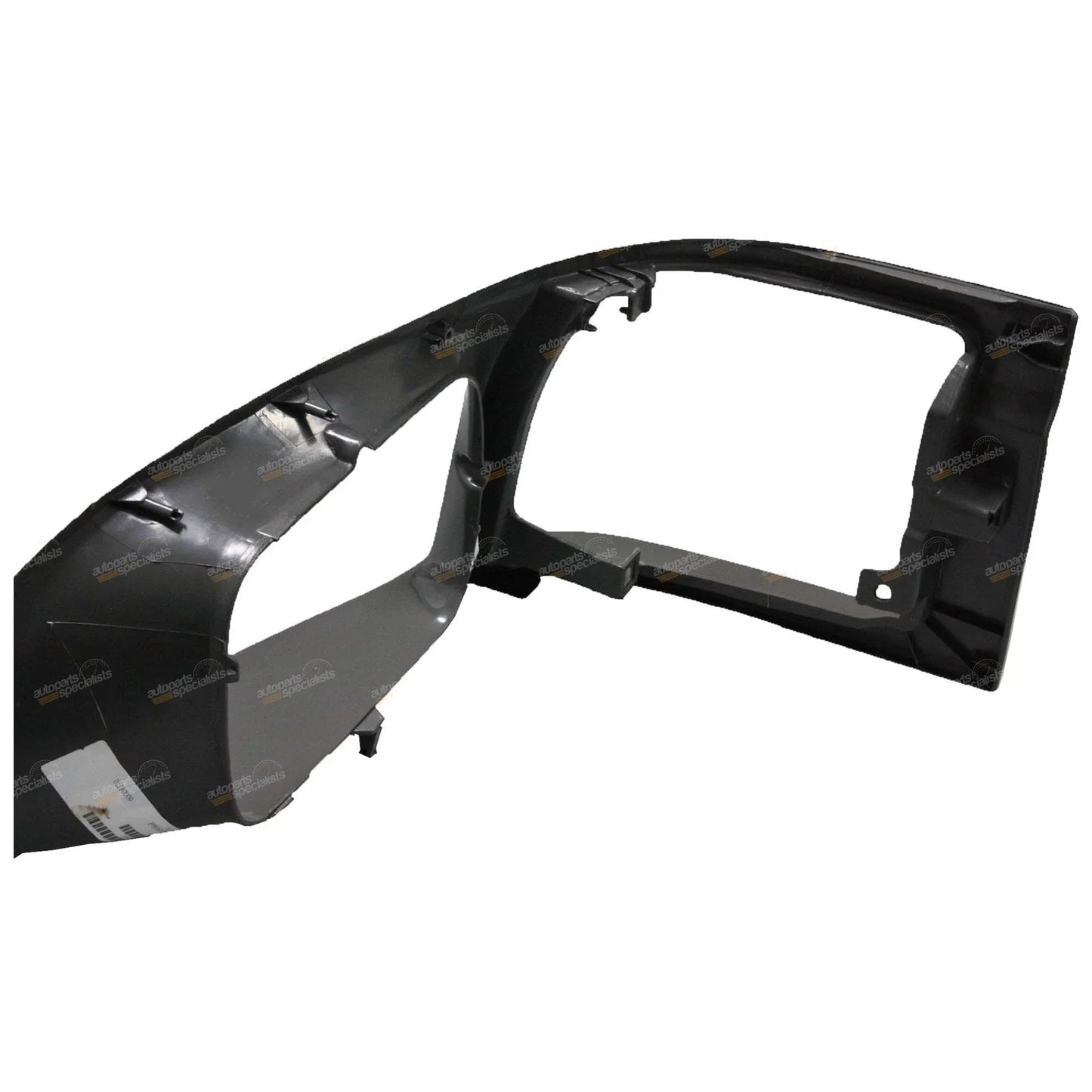 LH+RH Dark Grey Headlight Surround Pair for Toyota Hiace (1998–2005)
