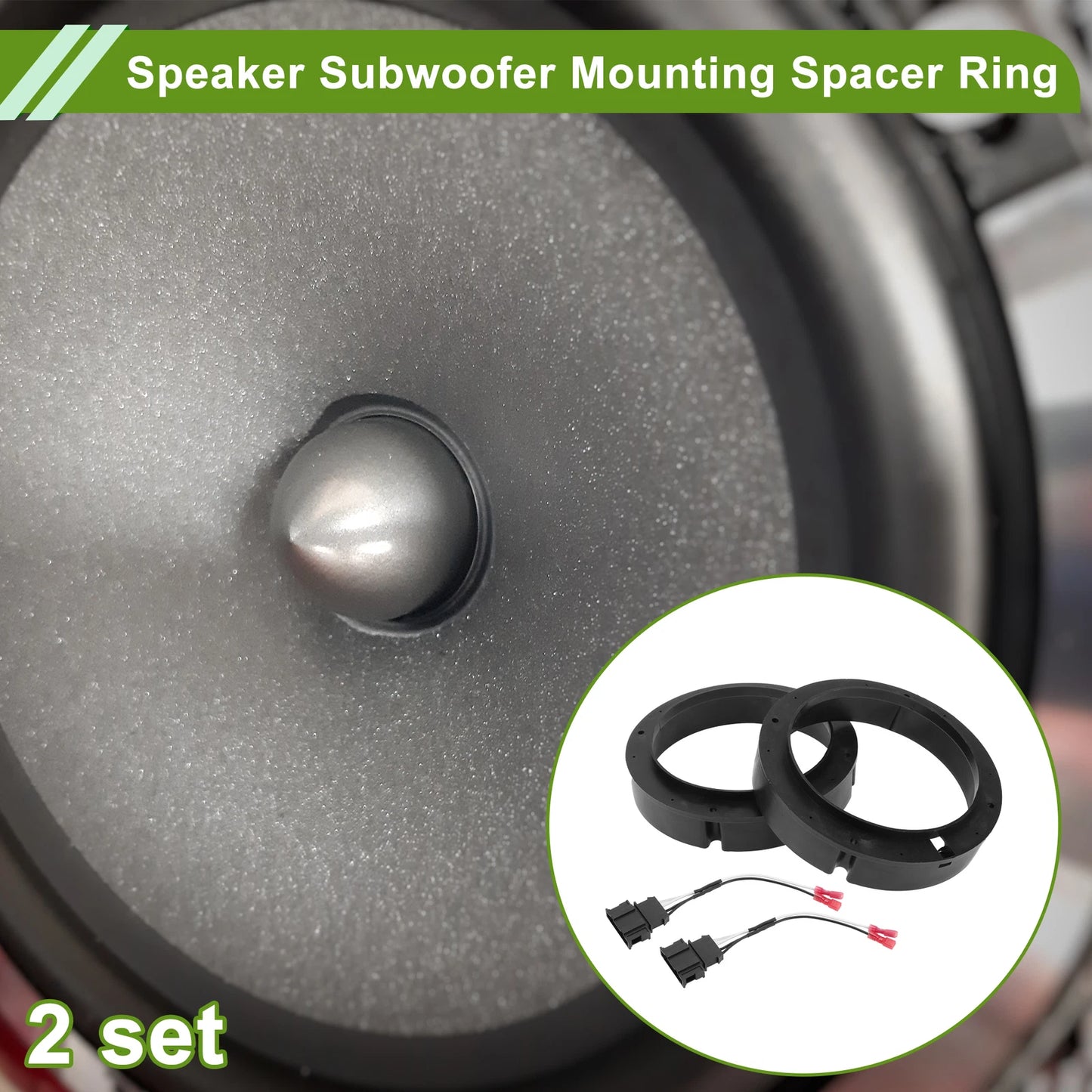 Speaker Spacer Ring Adapter for Volkswagen Golf 6 VI (2009–2013)