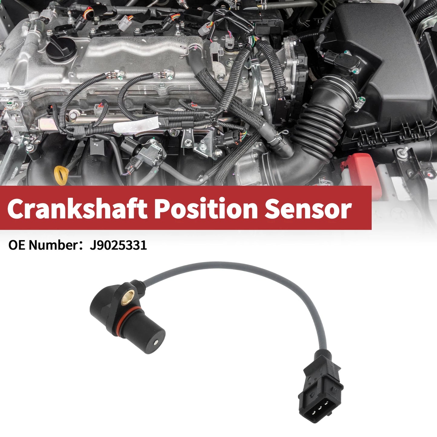 Crankshaft Position Sensor for Chevrolet Sail 1.2L (2012–2017) No.J9025331