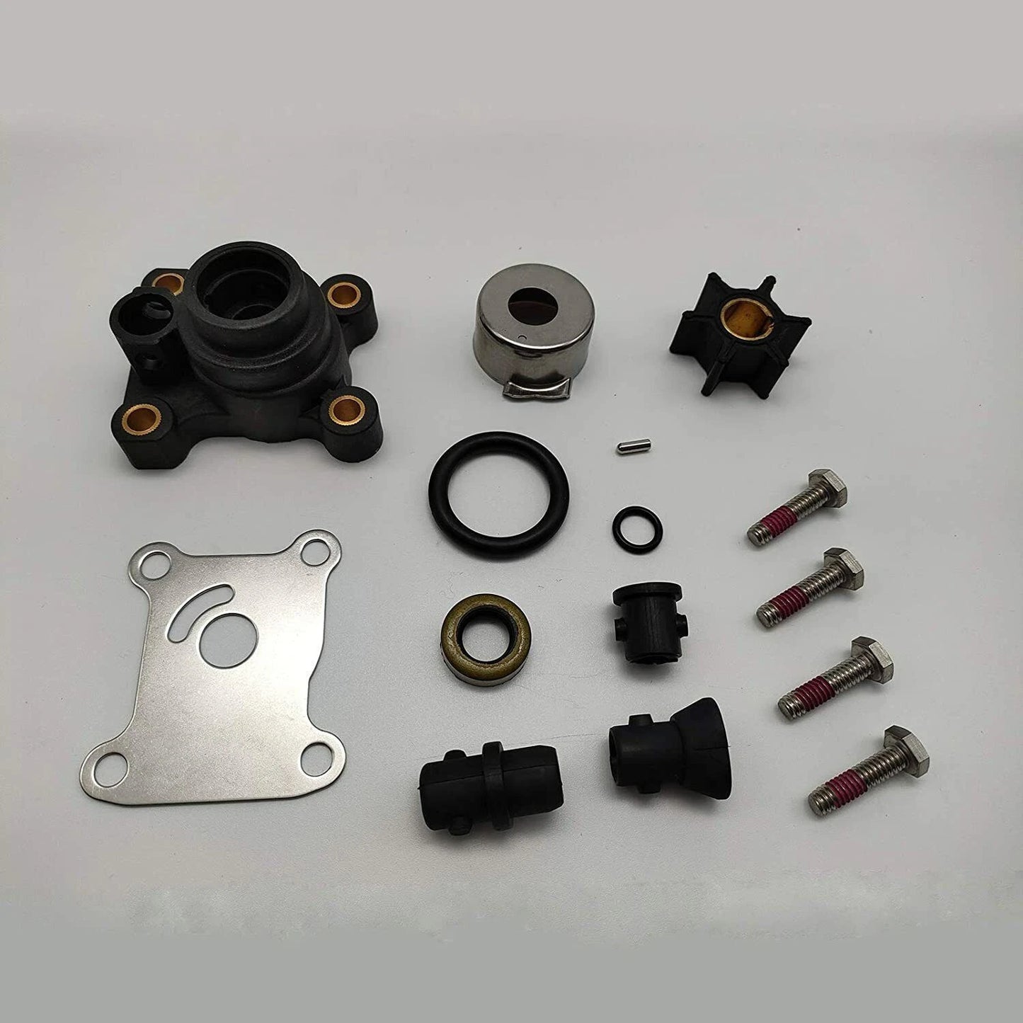 Water Pump Impeller Repair Kit for Johnson Evinrude 9.9 15 HP (1990–2006)