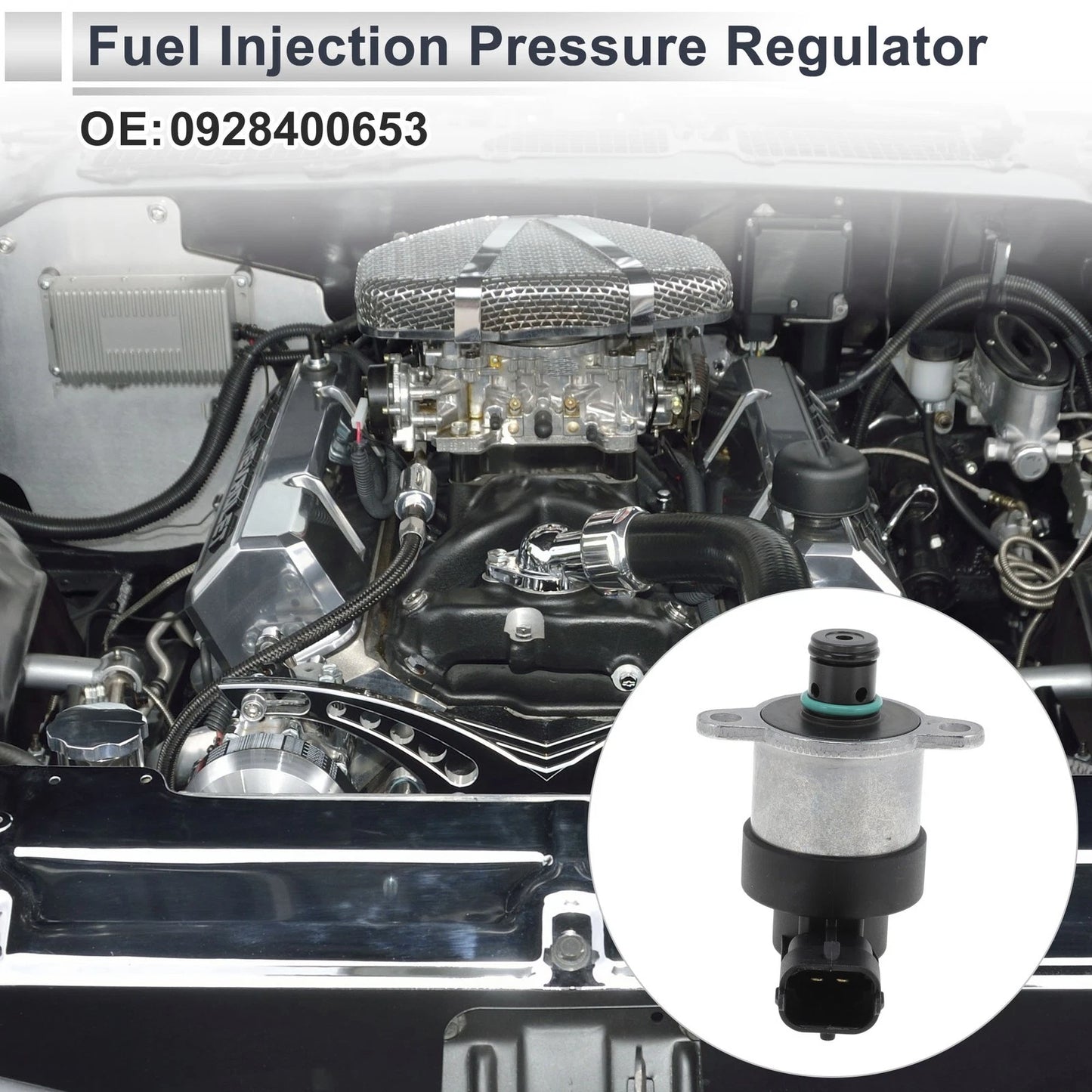 Fuel Pressure Regulator for Chevrolet Silverado 2500 HD (2004–2005) No.0928400653