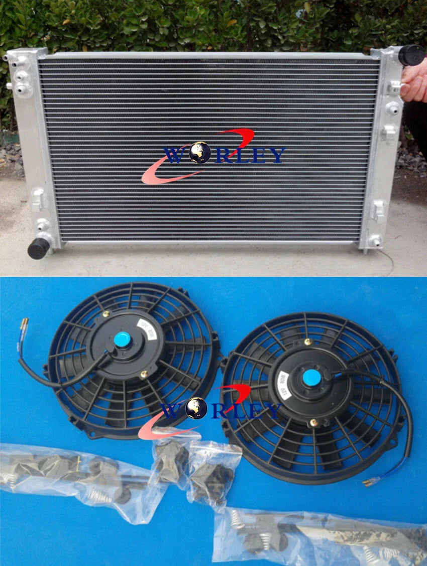 Aluminum Radiator + Fans for Holden VT VX HSV Commodore V8 GEN3 LS1 (1997-2002)
