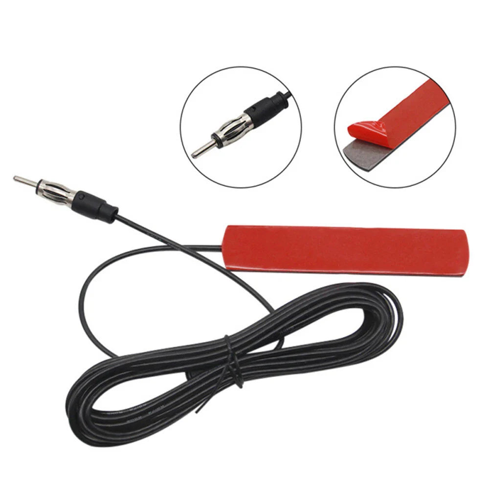 Universal Car Interior Hidden Amplified Antenna for Stereo AM/FM Radio