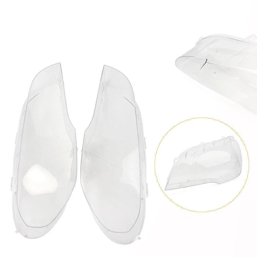 Clear Lens Cover for BMW X5 Headlight Shell Case 2007-2013