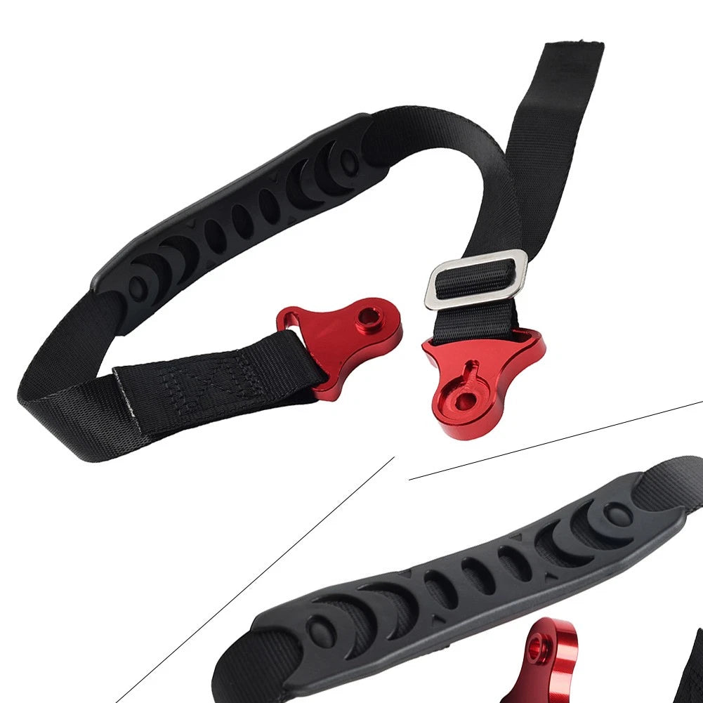 Universal Motorcycle Handlebar Cup Holder with Mesh Basket