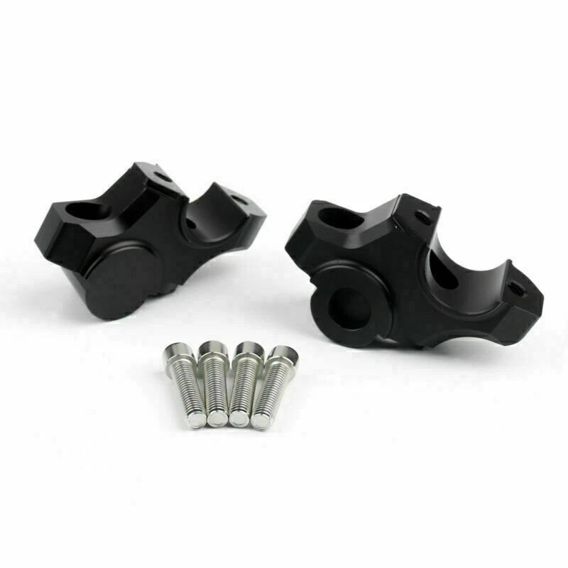 Black Handlebar Brackets for Yamaha MT-09 FZ-09 XSR900 (2012–2020)