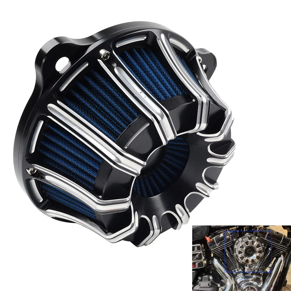 Air Cleaner Intake Filter for Harley Dyna Softail Touring Road King (1993–2017)
