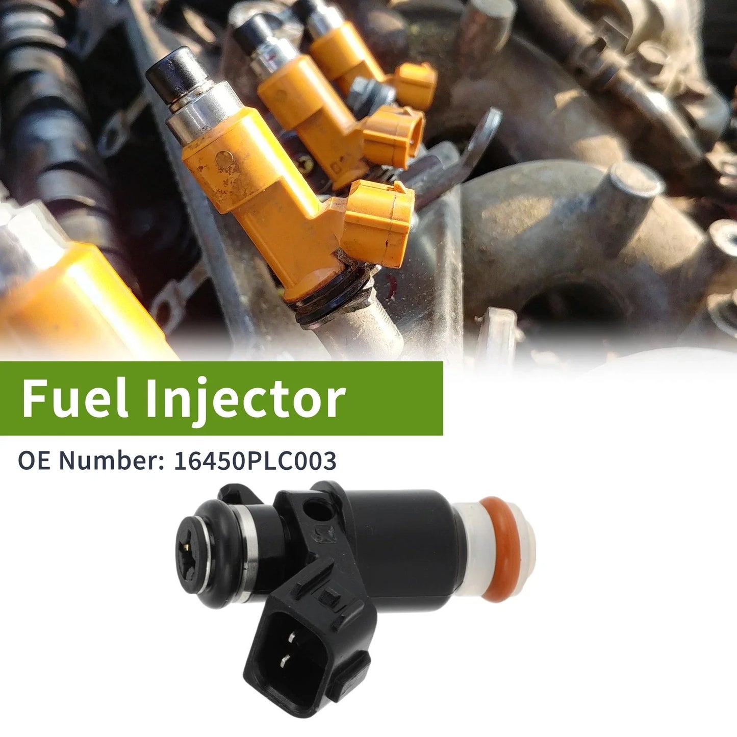 Fuel Injector 1 x No.16450PLC003 for Honda Civic Si 2.0 (2002-2005)