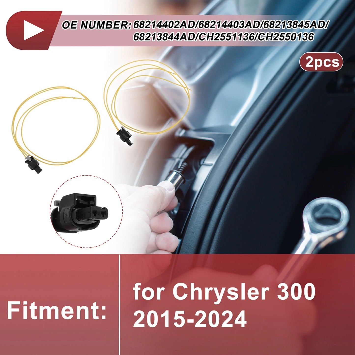 Side Marker Light Socket Wiring for Chrysler 300 (2005–2010)