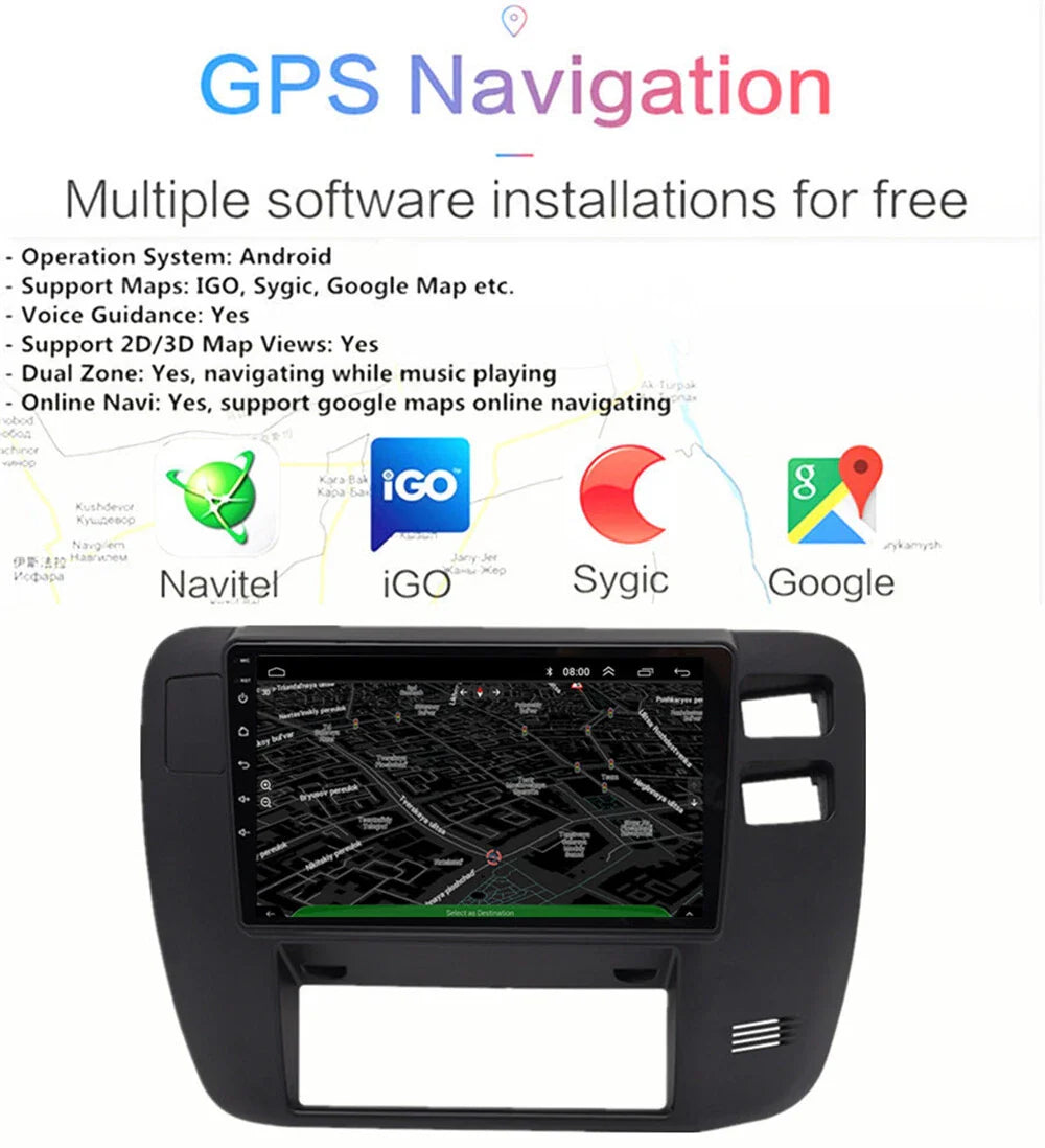 9'' Wireless Carplay Navigation for Nissan Patrol (1997-2009)