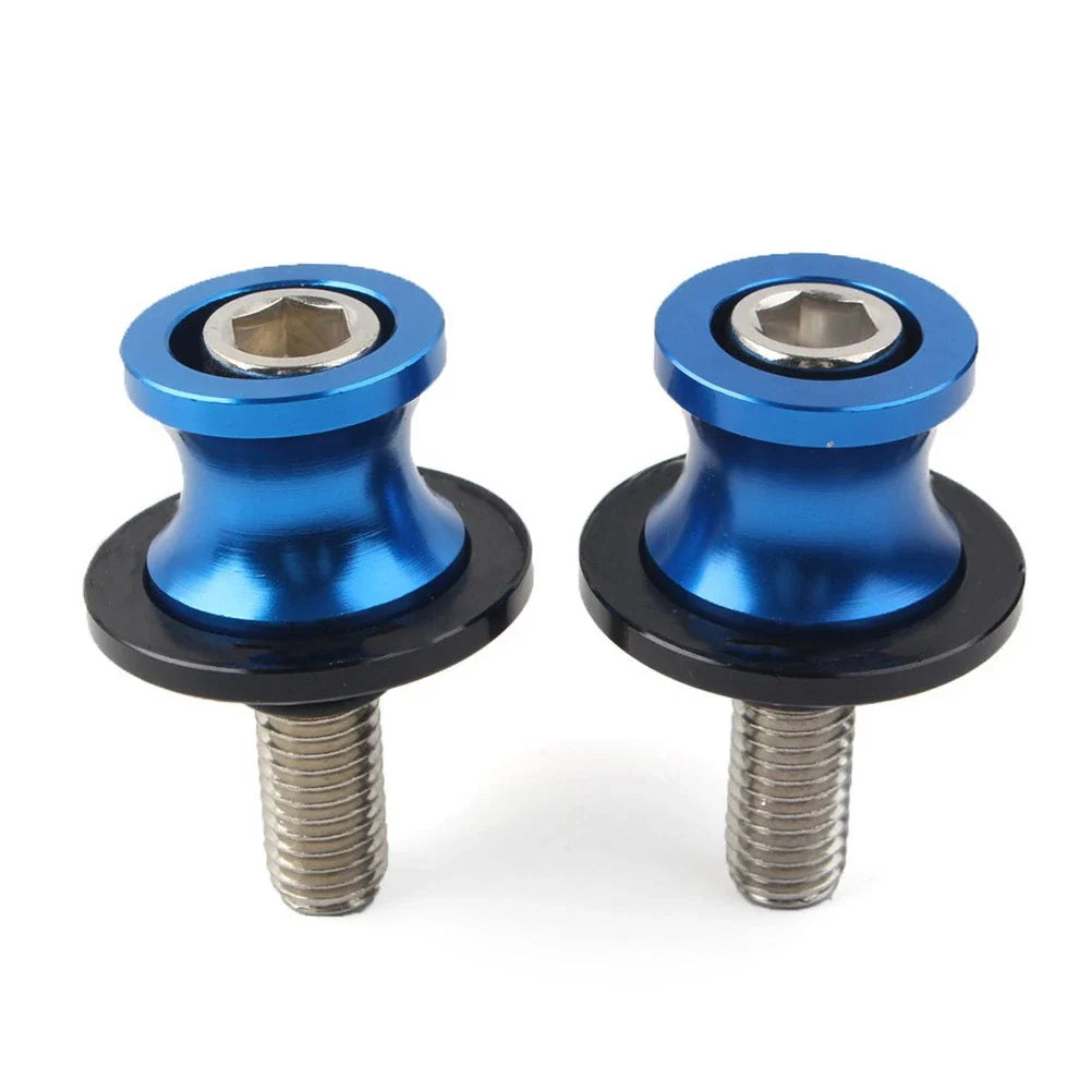 8MM Swingarm Spools Slider Stand Screws for KAWASAKI ZX6R (2012-2021) Blue