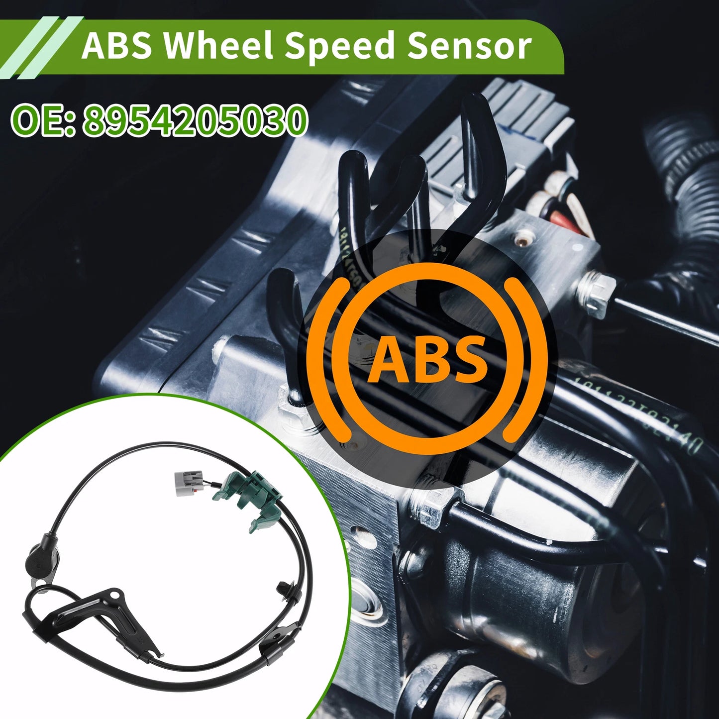 ABS Wheel Speed Sensor No. 8954205030 for Toyota Avensis Estate (1997–2003)