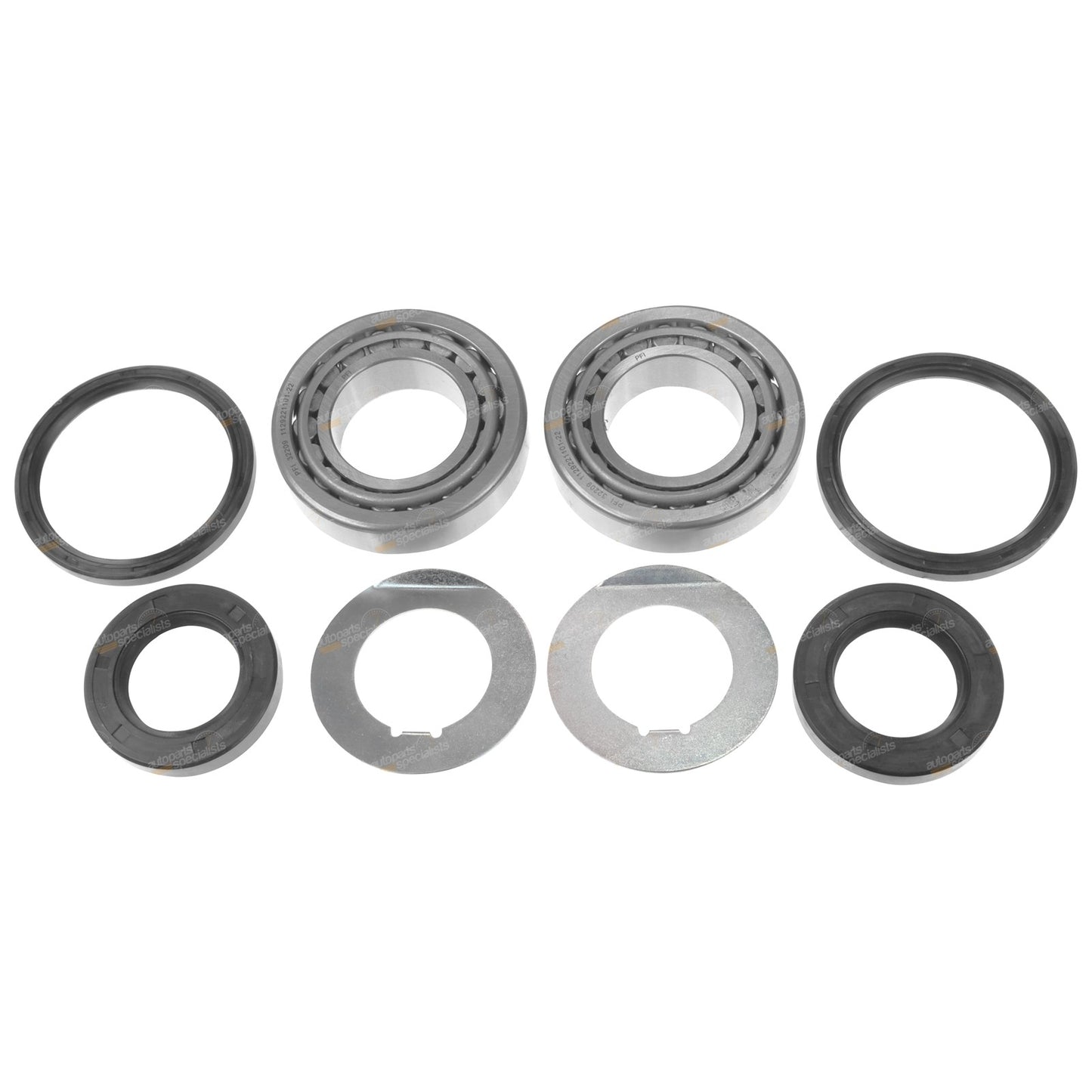 2x Rear Wheel Bearing Kits for Nissan Patrol MQ MK (1979–1987)