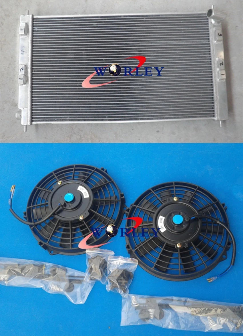 Aluminum Radiator and Fans for Mitsubishi Lancer CJ EVO 10 (2007–On)