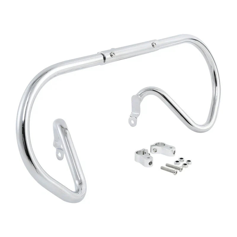 Engine Guards Crash Bar for Harley V-Rod Muscle VRSCA Chrome/Blk (2002-2017)