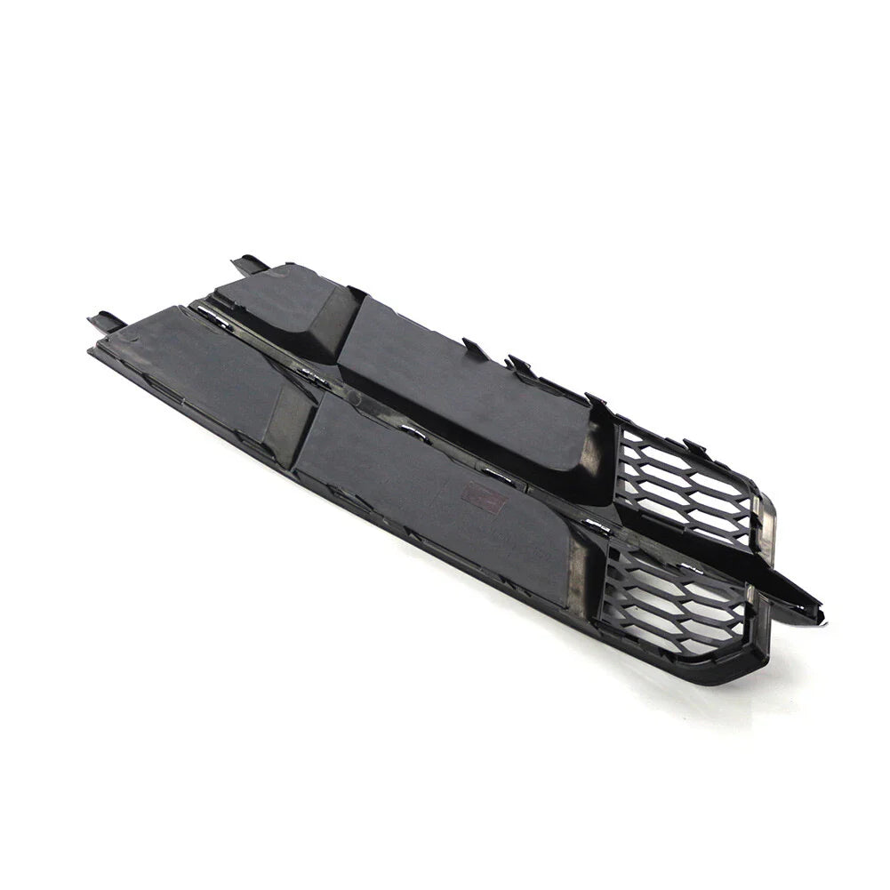 Left Front Bumper Lower Grille for Audi A6 C7 (2014-2018) Black Chrome