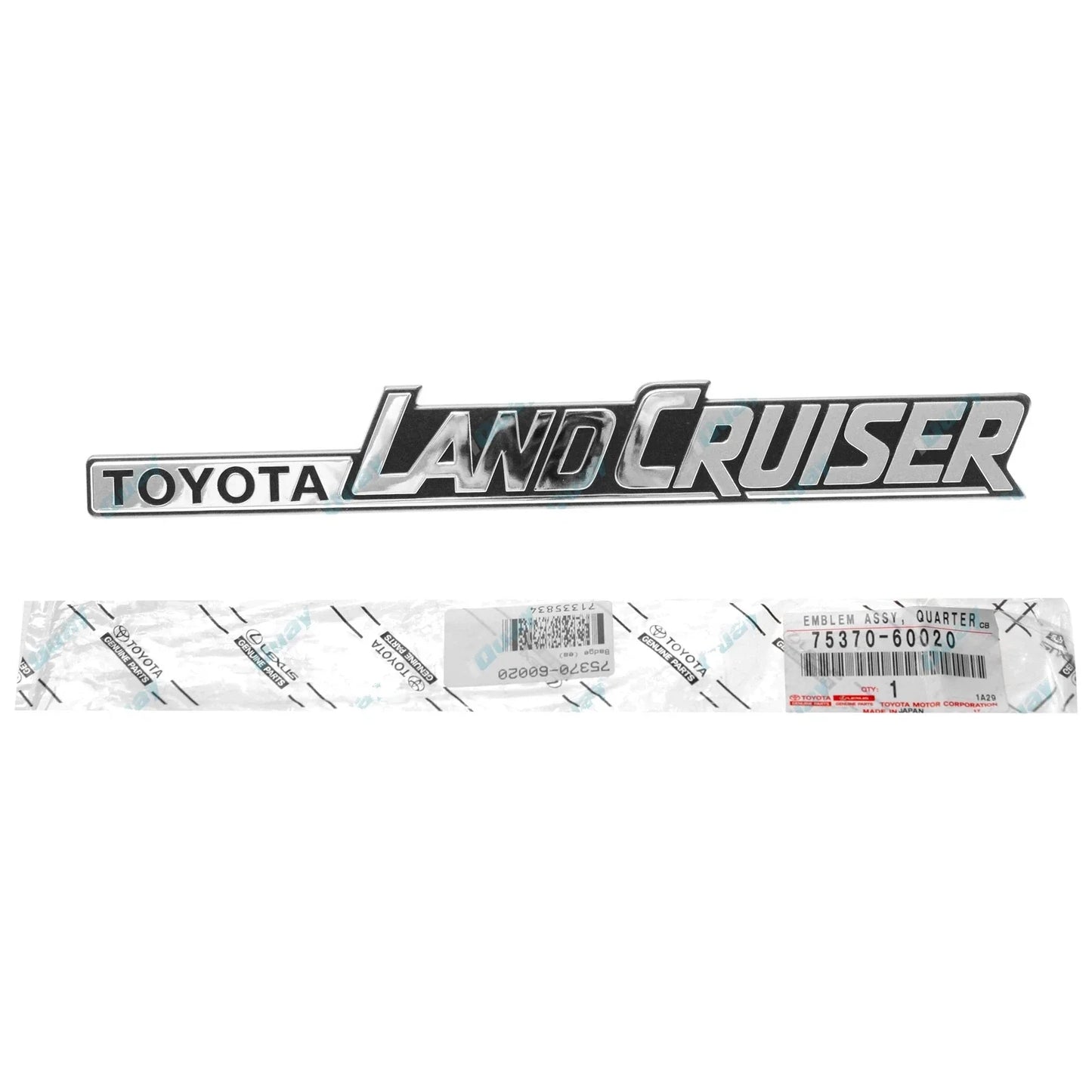 Genuine Fender Emblem for Toyota Landcruiser 70 Series (2007-2023)
