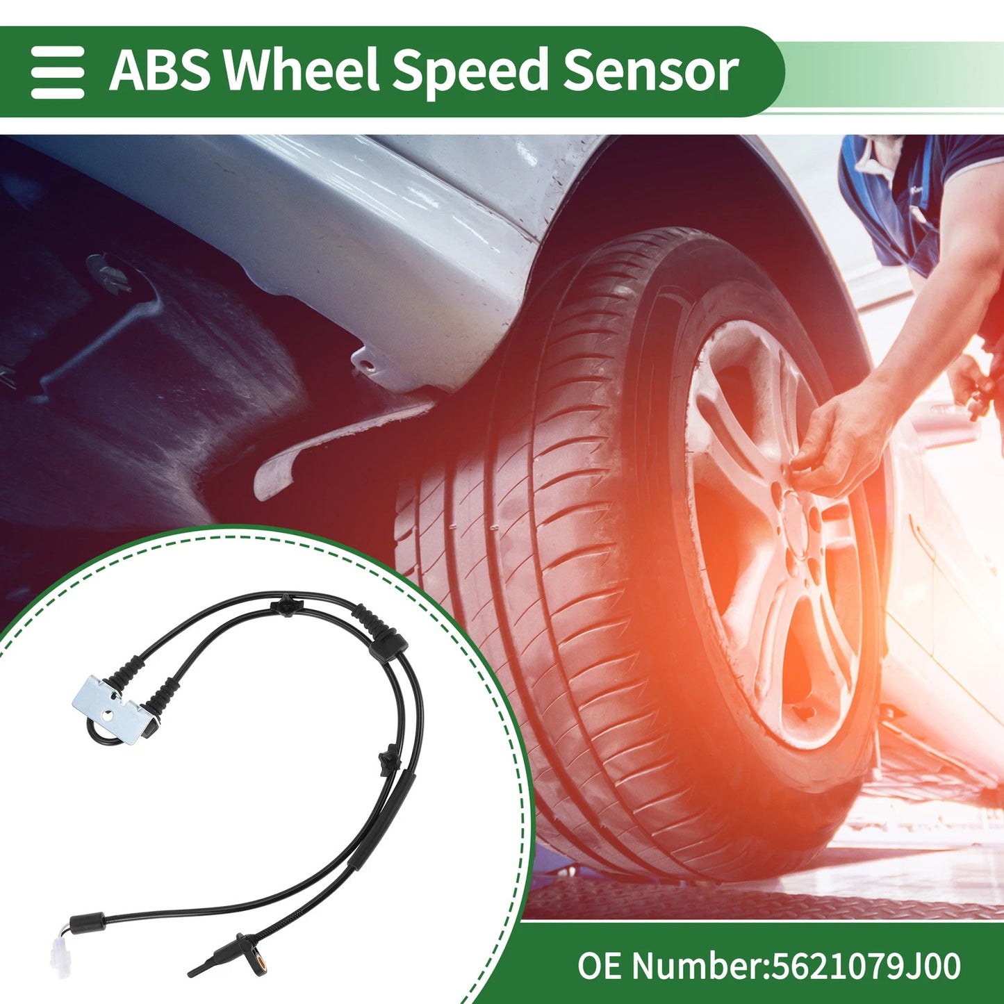 ABS Wheel Speed Sensor No. 5621079J00 for Suzuki SX4 (2007–2014)