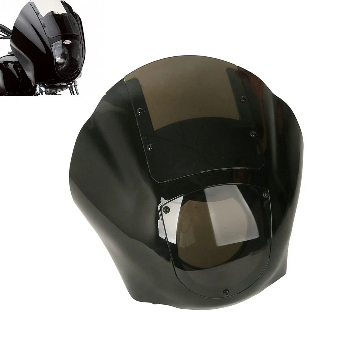 Quarter Fairing Windshield 49mm Clamps for Harley Dyna Sportster XL1200X