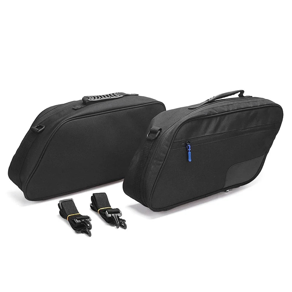 Black Side Luggage Saddle Bags for BMW R18 B Transcontinental K1600B