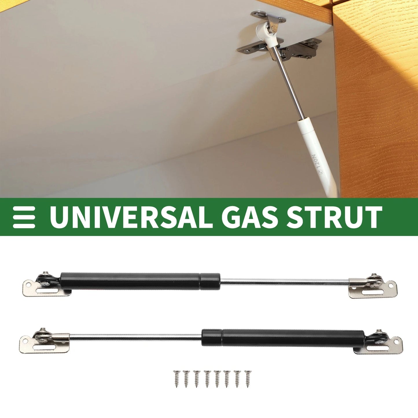 Set of 2 Lift Supports Struts 16lb 12inch for Car Truck RV Boat