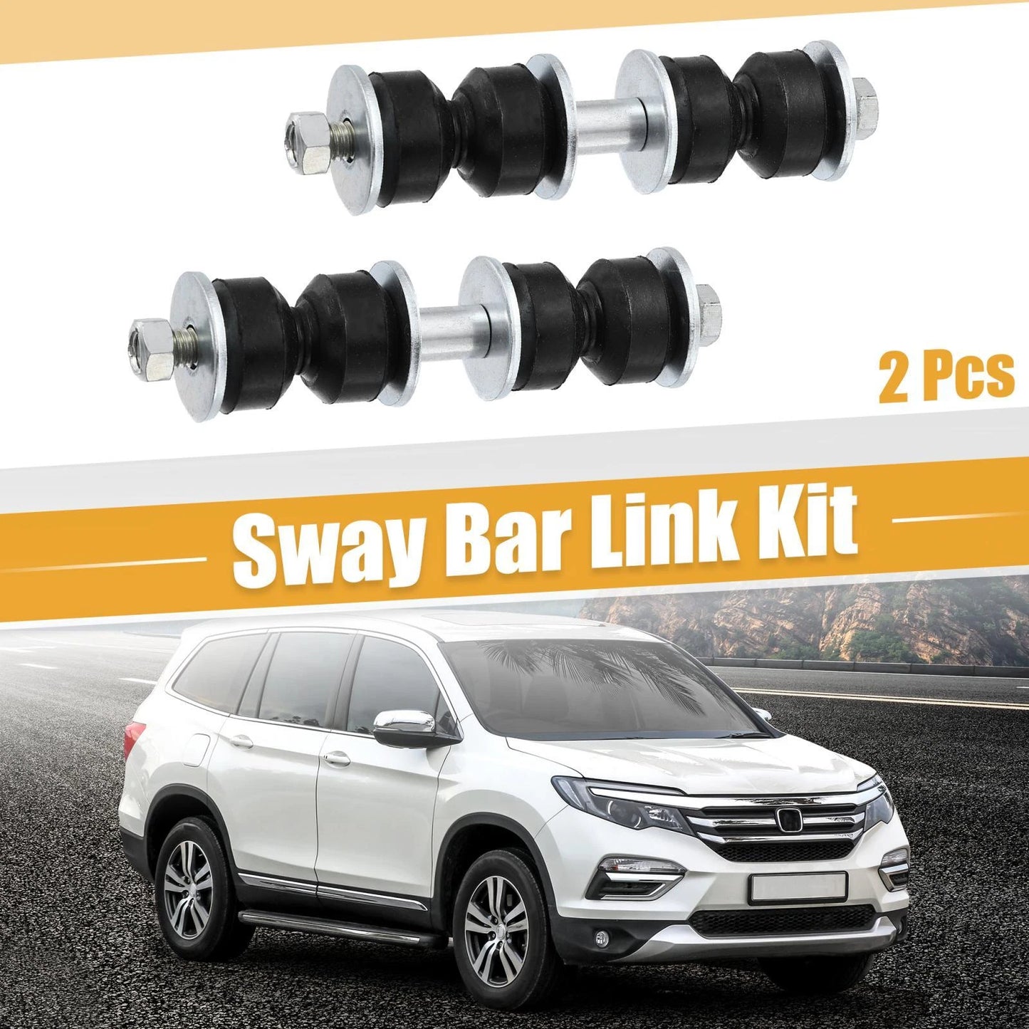 2X Front Sway Bar End Links K5342 for Pontiac Aztek, Chevrolet Impala (2000–2013)