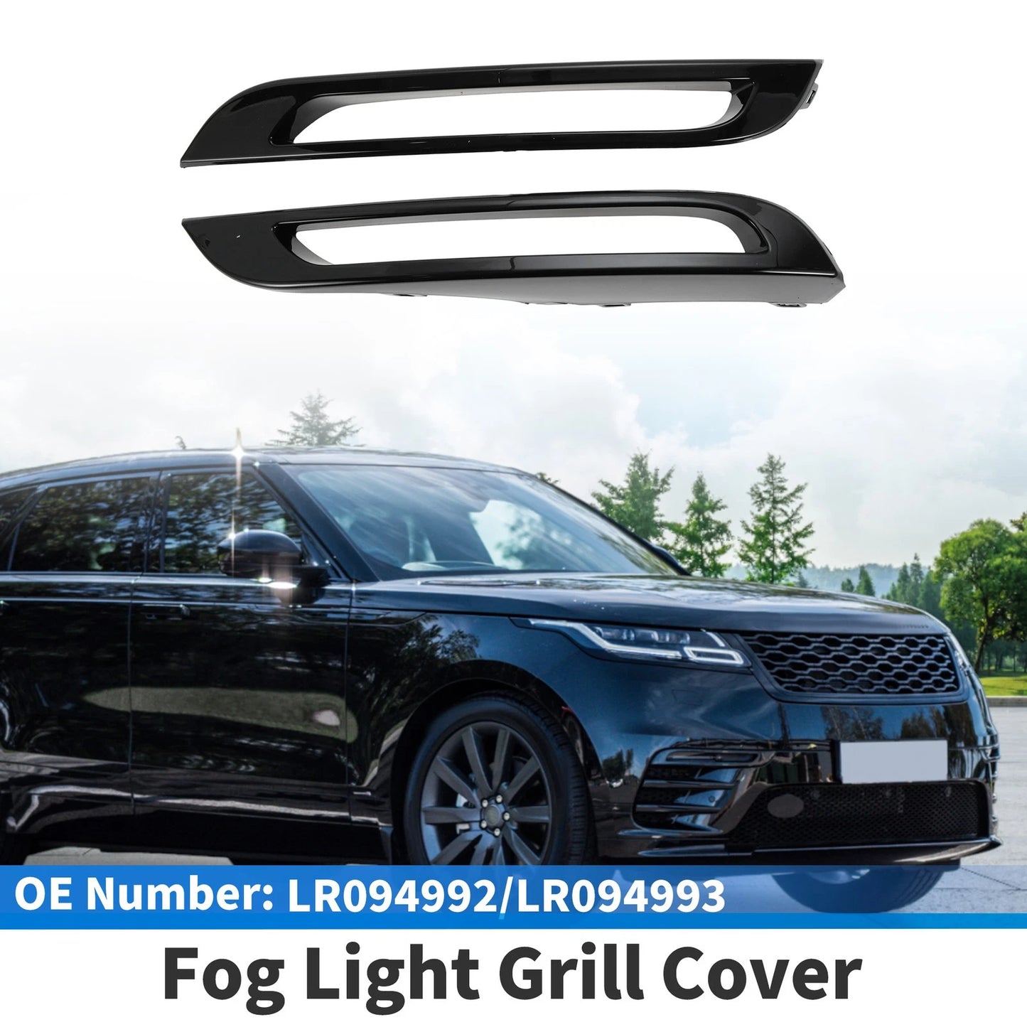 Front Bumper Fog Light Cover No.LR094992 for Land Rover Range Rover (–)