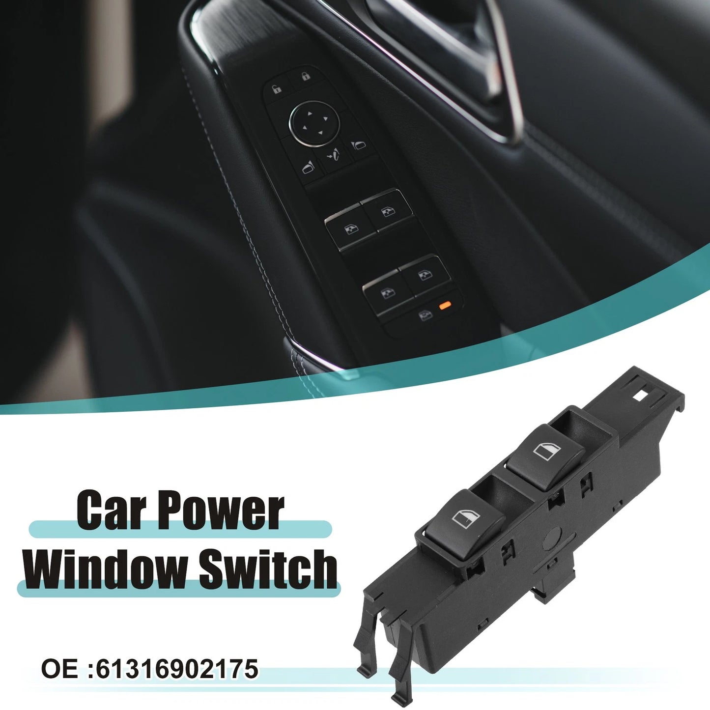 Master Power Window Switch for BMW 3 Series E46 (1998–2006)