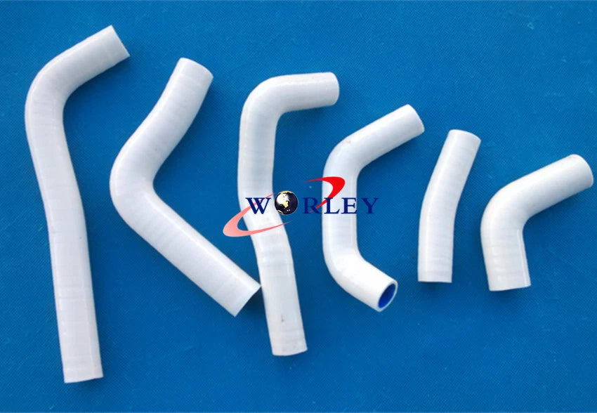 Silicone Radiator Coolant Hose for Honda CRF450R (2002–2004) - White