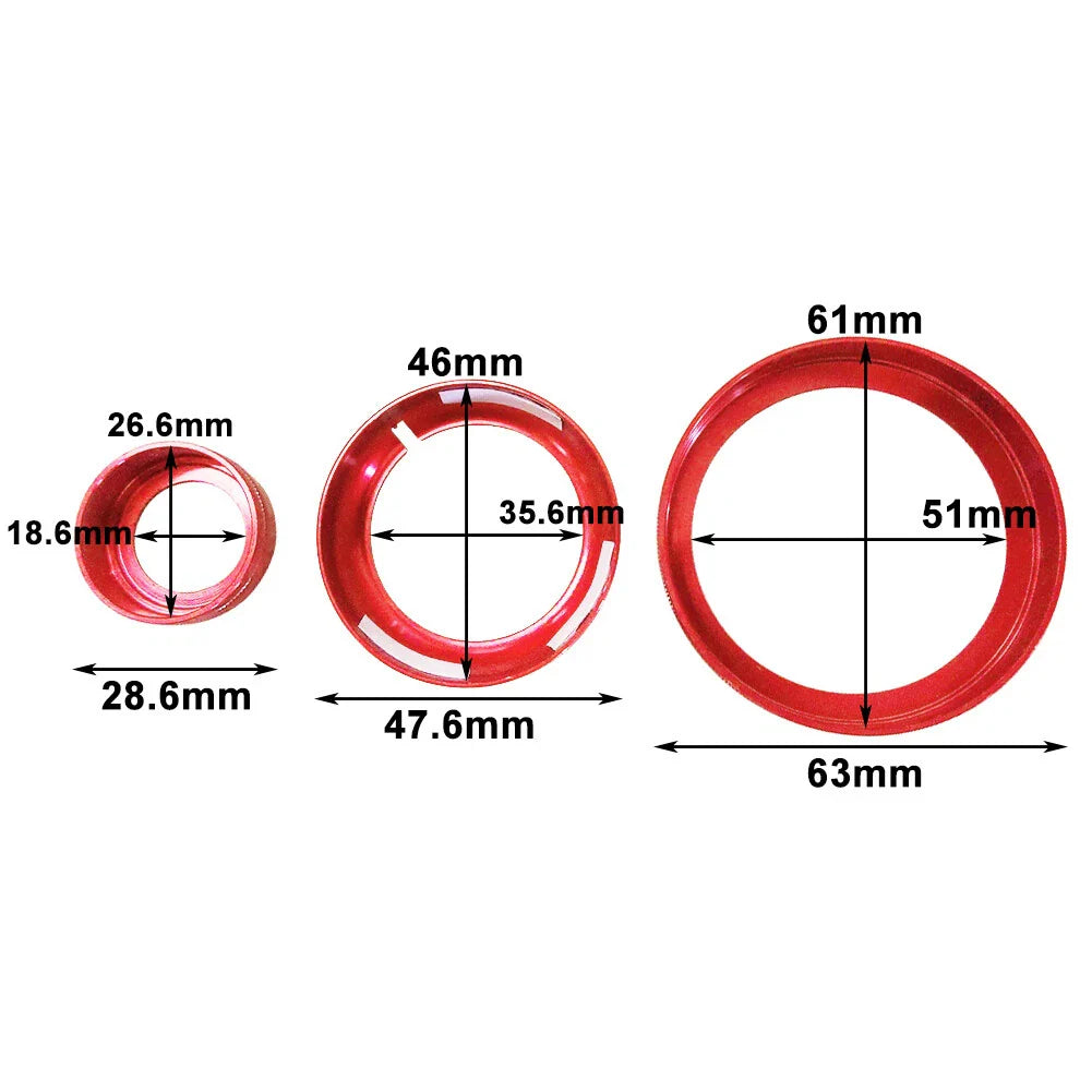 Multimedia Knob Ring ABS for Alfa Romeo Giulia Stelvio (2017-2019)