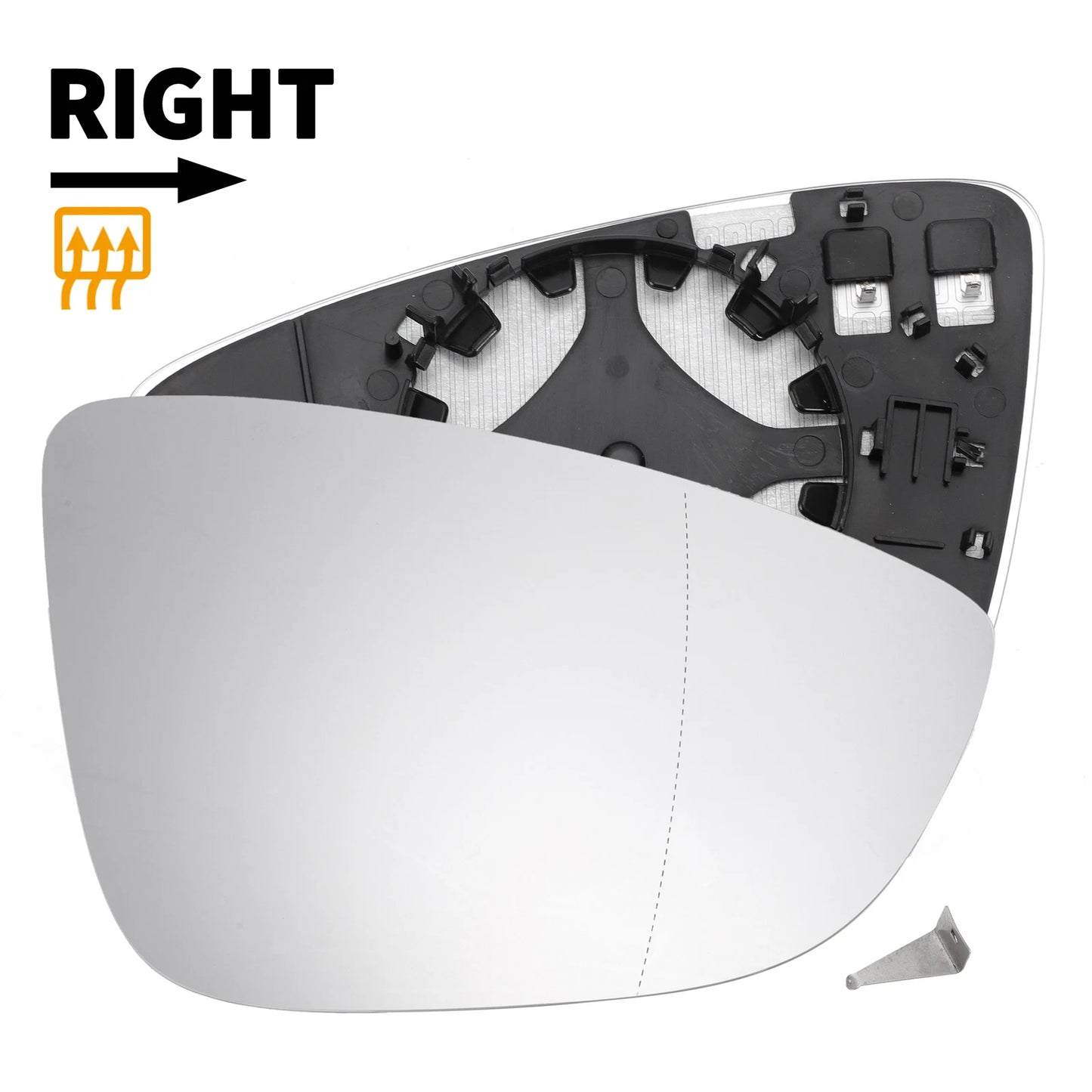 Heated Right Side Mirror Glass for VW Beetle (2011–2020)