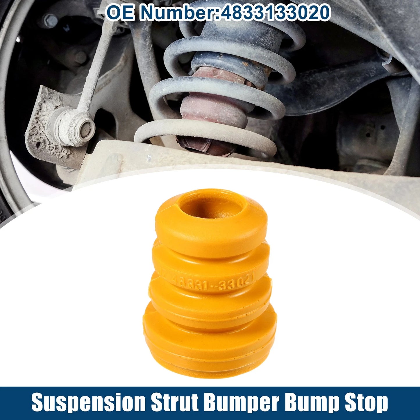 Suspension Strut Bumper Bump Stop for Toyota Avalon (1995–2004) No.4833133020
